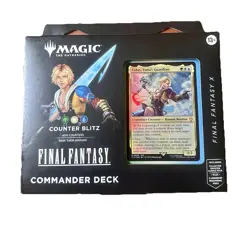 MTG Magic The Gathering Final Fantasy X Commander Deck Counter Blitz Tidus - Image 1