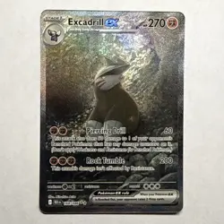 Pokemon TCG Excadrill EX Special Illustration Rare Black Bolt - Image 1