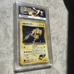 Pokemon 1999 Challenge Of The Darkness Rocket’s Zapdos Holo 145 Japanese Mint 9 - Image 4