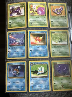 Pokemon TCG Team Rocket 18 Card Lot Charmander Meowth Drowzee - Image 2