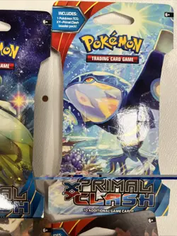 Pokemon TCG XY Primal Clash Sleeved Booster Pack x4 Art Set - Image 3