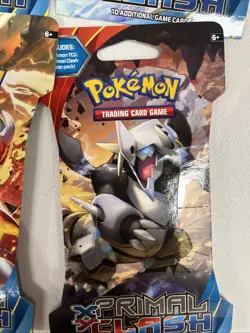 Pokemon TCG XY Primal Clash Sleeved Booster Pack x4 Art Set - Image 5