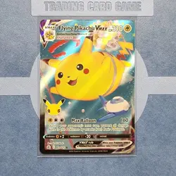 Pokemon TCG Flying Pikachu Vmax Holo Rare 07/25 Celebrations 2021 - Image 1