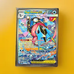 Pokemon Mega Greninja EX 116/086 XY BREAKPOINT Holo Full Art Rare English 2016 - Image 1