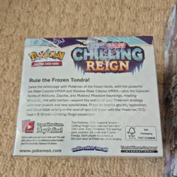 1 Pokemon Chilling Reign Booster Box (36 packs) - Brand New Sealed - Image 3