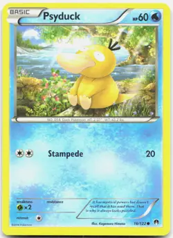 PSYDUCK 16/122 C BREAKPOINT POKEMON LP - Image 1