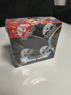 Pokemon TCG Mega Evolution Chaos Rising Booster Box Factory Sealed - ships fast! - Image 1