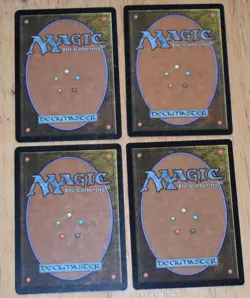MTG 4x Red Rare Sorcery TWIST ALLEGIANCE, WILDFIRE & TRASH FOR TREASURE - Image 2