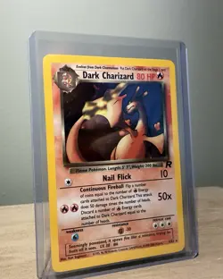 Dark Charizard 4/82 Team Rocket Holo Rare 2000 English Unlimited Pokemon TCG - Image 2