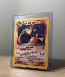 Dark Charizard 4/82 Team Rocket Holo Rare 2000 English Unlimited Pokemon TCG - Image 3