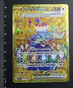 Pokemon TCG Terapagos EX 173/142 Scarlet Violet Stellar Crown- NM - Image 1