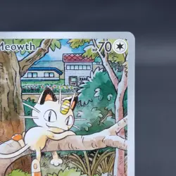 Pokemon TCG Meowth 106/094 IR Phantasmal Flames Near Mint Holo - Image 4