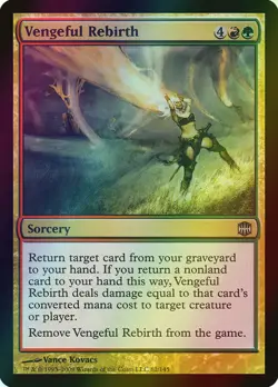 MTG Vengeful Rebirth Foil ** Alara Reborn ** English - Image 1