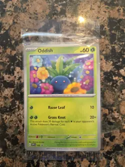 Sealed Oddish SVP 102 Promo Path to the Peak Pokemon TCG - Image 1