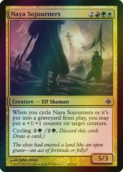 MTG Naya Sojourners Foil ** Alara Reborn ** English - Image 1