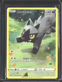 Poochyena GG33/GG70 Holo Crown Zenith Galarian Gallery Pokemon NM/M - Image 1
