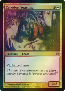 MTG Cerodon Yearling Foil ** Alara Reborn ** English - Image 1