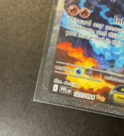 Pokemon TCG Mega Charizard X ex 125/094 Me02: Phantasmal Flames - Image 2