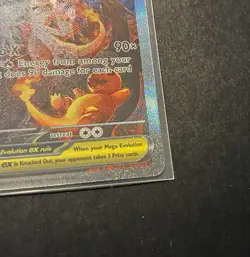 Pokemon TCG Mega Charizard X ex 125/094 Me02: Phantasmal Flames - Image 3
