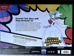 Pokemon Ascended Heroes Premium Poster Collection Mega Gardevoir New Sealed - Image 2