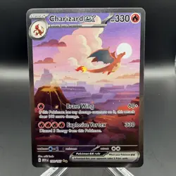 Pokemon Charizard ex 199/165 Special Illustration Rare Holo SV:151 NM - Image 1