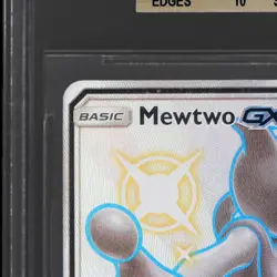 2019 Pokemon Sun And Moon Hidden Fates Mewtwo Gx #SV59 BGS 9.5 Shiny Vault Full - Image 4