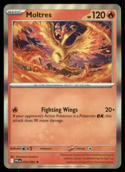 Me02: Phantasmal Flames Pokemon TCG Moltres (HOLO) - Image 1