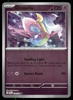 Reverse Holo Me02: Phantasmal Flames Pokemon TCG Cresselia - Image 1