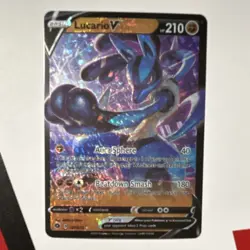 The Pokemon Company Pokemon TCG Lucario V Holo Ultra Rare 027/073 EN 210 HP - Image 1