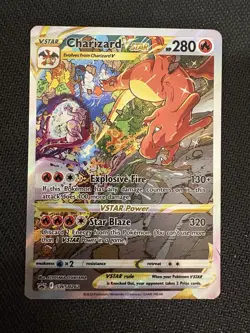 Near Mint Charizard VSTAR Promo SWSH262 Crown Zenith Galarian Gallery Pokemon - Image 2