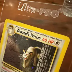 Pokemon Giovanni's Persian Gym Challenge Holo Rare Unlimited 8/132 60 HP English - Image 2