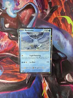 Articuno 032/159 (Holiday Calendar) Snowflake Stamp Promo SEALED With Swirl!🌀 - Image 1