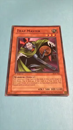 1st Edition - Starter Deck: Kaiba #SDK-044 Trap Master - Image 1