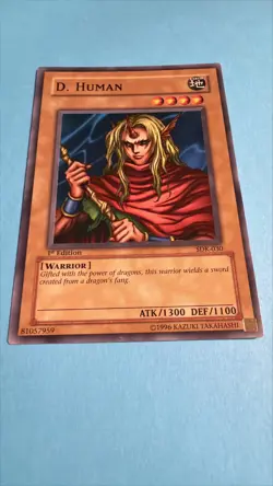 D. Human - SDK-030 Starter Deck: Kaiba - 1st Edition - LP - Image 1