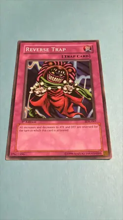 Yugioh - Reverse Trap SDK-047 Common - LP/NM - 1st Edition - Image 1