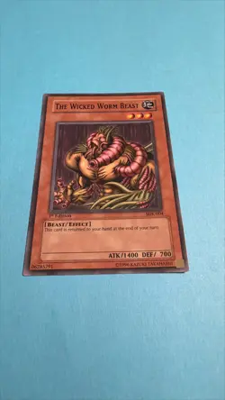 1st Edition Starter Deck: Kaiba #SDK-004 The Wicked Worm Beast - 1st ed - LP/NM - Image 1
