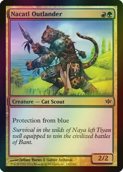 MTG Nacatl Outlander Foil ** Conflux ** English - Image 1