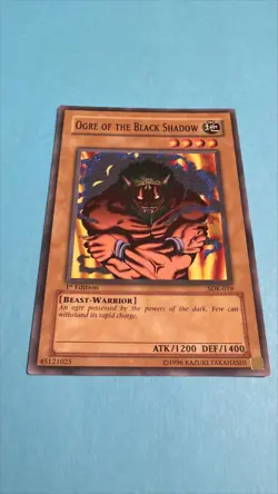 Yugioh - Ogre of The Black Shadow - SDK-019 - 1st edition - LP/NM - Image 1