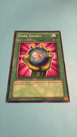 Yugioh - Dark Energy - SDK-020 1st Edition - Image 1