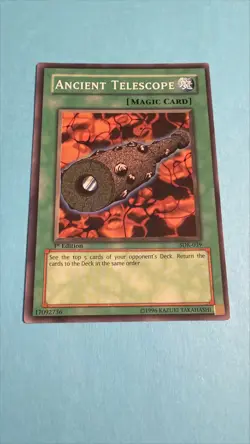 YGO-1x-LP/NM-Ancient Telescope - SDK-039 - Common - 1st Edition-SD: - Image 1