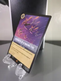 Strength of a Raging Fire 201/204 Fabled Regular Disney Lorcana Bonus Cards - Image 2
