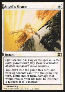 Angel's Grace - Medium Play MTG Time Spiral - Image 1