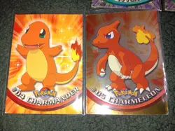 Pokemon Topps Holo Charmeleon #05 and Extra Cards - Image 2