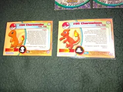 Pokemon Topps Holo Charmeleon #05 and Extra Cards - Image 5