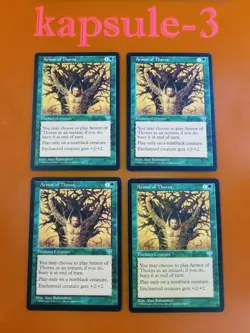 4x Armor of Thorns | Mirage | MTG Magic Cards - Image 1