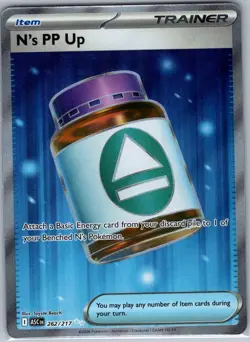 N's PP Up 262/217 ME: Ascended Heroes - Pokemon Card - NM - Image 1