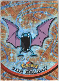 Golbat #42 Topps Trading Cards Series 1 Pokemon LP - Image 1