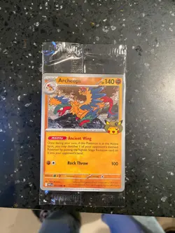 Pokemon Archeops Card Fossil Museum Promo Sealed Field Museum Chicago - Image 1
