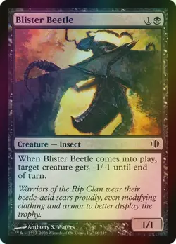 MTG Blister Beetle Foil ** Shards of Alara ** English - Image 1