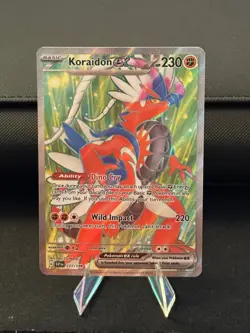 Koraidon ex 231/198 Full Art Ultra Rare Scarlet & Violet Base Pokemon Card-NM - Image 1